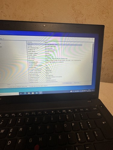 Notebook Lenovo ThinkPad T450 intel i5 5300U 8GB SSD 250GB WIN10 PRO 14 - Foto 3 di 18