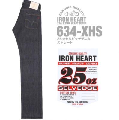 IRON HEART 634-XHS Straight Denim 25oz w32 | eBay IRON HEART 634-XHS Straight Denim 25oz w32 | eBay