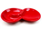 Royal Haeger 164 Red Ashtray Trinket 8.5"x4.75"