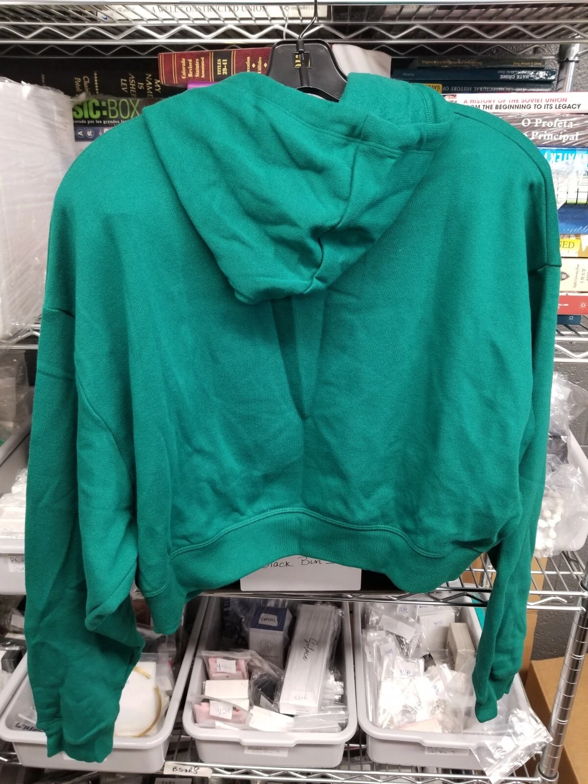 UNDERCOVER Felpa con cappuccio Victoria's Secret 11234614 in pile di tutti i giorni taglia XL oro verde