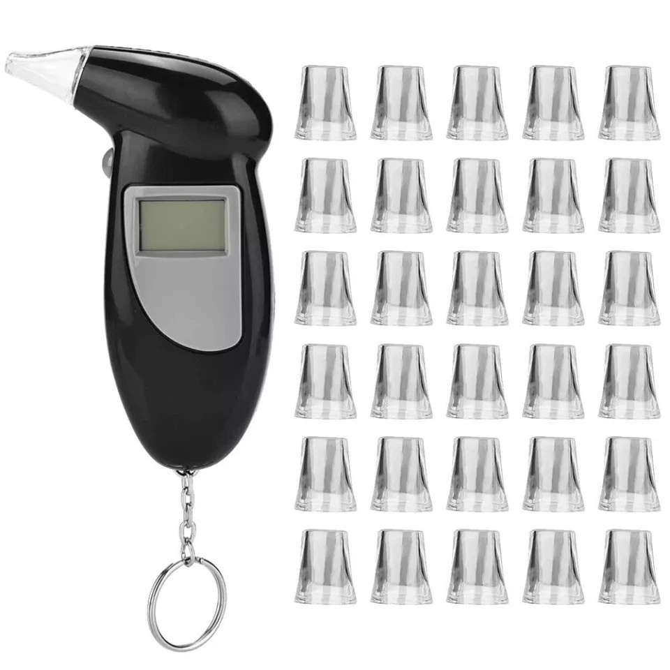 Alkoholtester Testsieger Polizeigenau Promille-Test Atem-Messgerät 30Mundstücke. - Bild 2 von 4