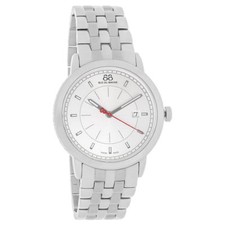88 Rue Du Rhone 87WA120064 Mens Double 8 Origin Silver Dial Stainless Date Watch