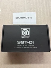 Ampeg SGT-DI Bass Preamp Pedal and DI - Black (99-040-4105) | 2316