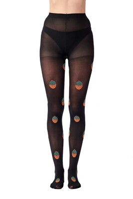 Pretty Polly Weihnachts Pudding Strumpfhosen Einheitsgröße Schwarz - PNAXH2