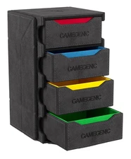 Gamegenic Token's Lair (Black) - Color Coded Token Storage