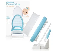 Fridababy DermaFrida The FlakeFixer 3-Step Cradle Cap System New