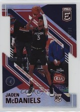 2020-21 Donruss Elite Rookies Aspirations 31/97 Jaden McDaniels #139 0p6y