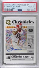 2020 Chronicles Draft Picks Signatures Lawrence Cager #8 PSA 10 GEM MT Auto 8d2
