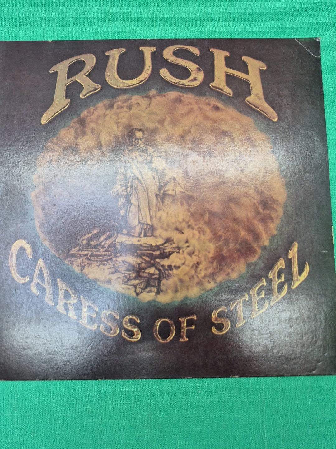 Rush “Caress Of Steel” 1975 LP First Pressing Vinyl Mercury – SRM-1-1046
