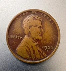 Photo of a 1920-D Lincoln Wheat Cent from an eBay listing that sold on Jul 21, 2026