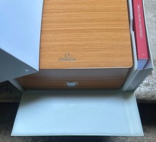 OMEGA New Model Wooden Box (Inner+Outer+Bookl...