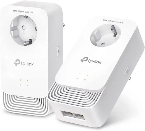 TP-Link PG2400P Kit Powerline G.hn2400, 2+2 Anschlüsse Gigabit Ethernet, Extra-S