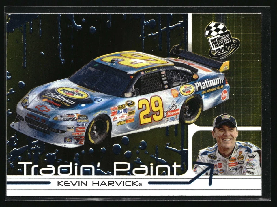 2009 Press Pass Racing blue parallel and Inserts - Pick from list PYC - Image 4 of 4