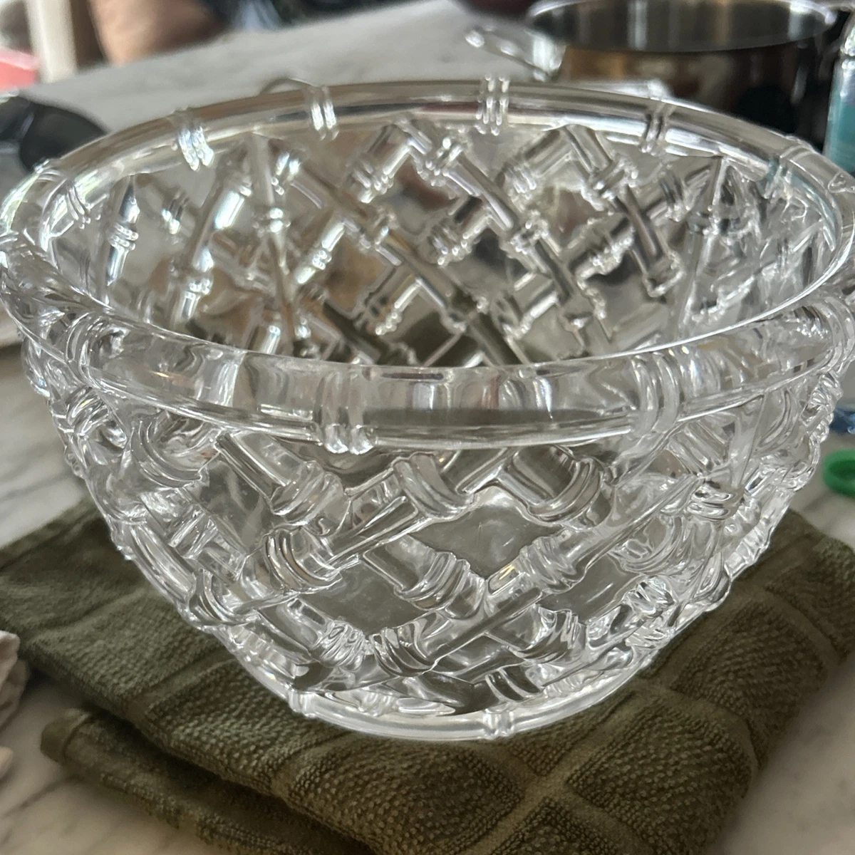 Tiffany & Co. Bamboo Bowl Glass Art for sale | eBay