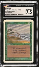 HURRICANE Unlimited U CGC 7.5 MTG [Nostalgium]