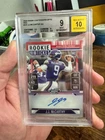 JJ McCarthy 2024 Panini Contenders Optic #101 Rookie Ticket /175 Auto BGS 9/10