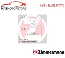 SATZ BREMSBELÄGE BREMSKLÖTZE VORNE ZIMMERMANN 237231801 P FÜR MAZDA 3,5