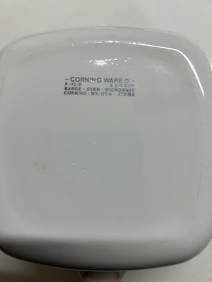 Corning Ware Spice of Life P-43-B Petite Casserole Dish Set of 3 Vintage