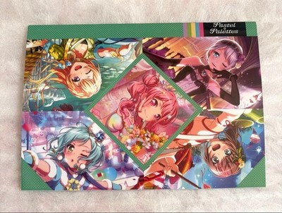 Girls Band Party! Pastel Palettes Notebook Collectible Stationery - Anime Gift