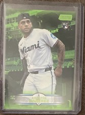 2025 TOPPS STADIUM CLUB GREEN FOIL ROOKIE AGUSTIN RAMIREZ MARLINS