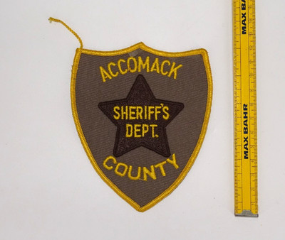 Selten - Accomack County Sheriff's Office (Virginia) Patch - Polizei USA