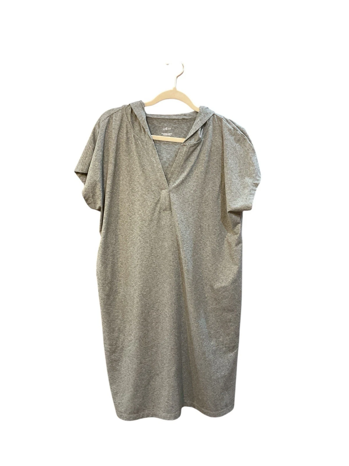 Robe grise à capuche stretch suprême Jill Fit taille L