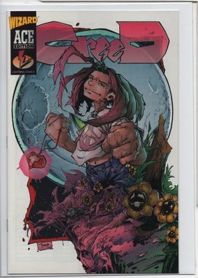 CREED #1   WIZARD ACE EDITION - ACETATE COVER   W/COA   TRENT KANIUGA - 1996