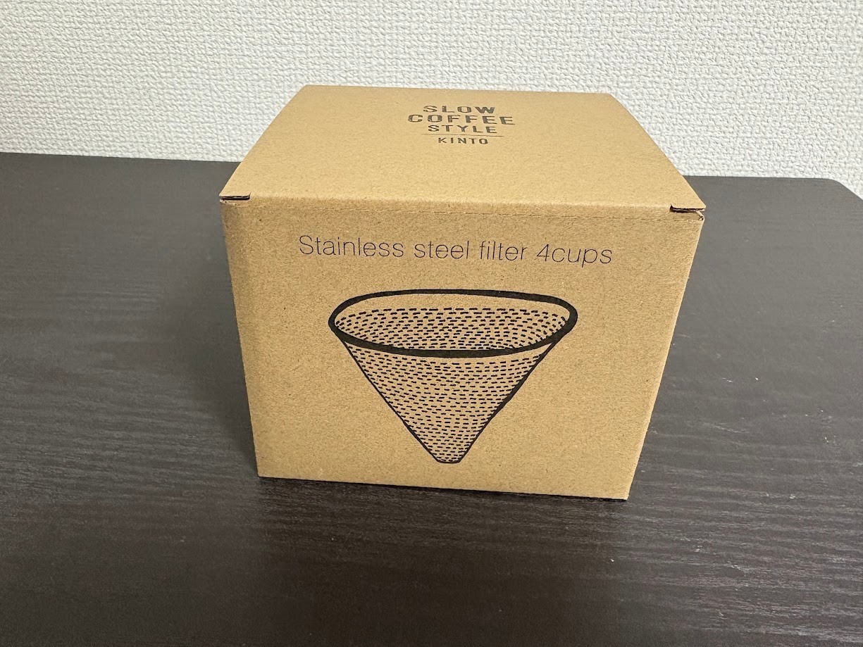 KINTO Coffee Stainless Steel Filter SCS-04-SF 4 Cups 27625 4963264496704 JP