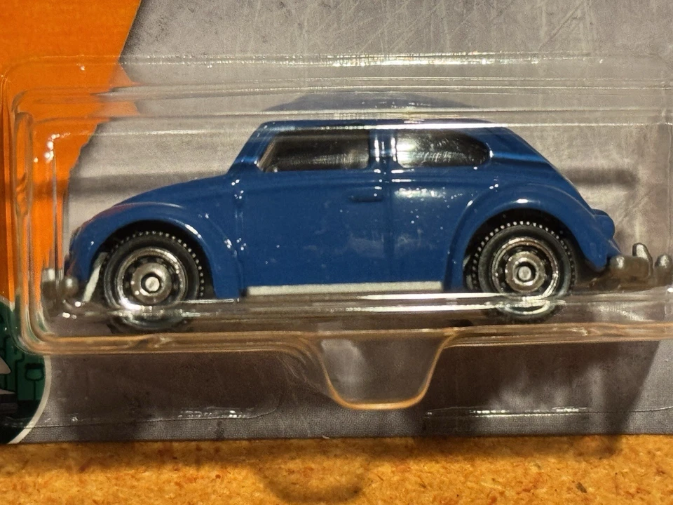Lote de 3 Volkswagen VW Escarabajo 1962 Matchbox Rojo Azul Rosa Foto 3 de 4