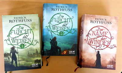    Patrick Rothfuss     DIE KÖNIGSMÖRDER CHRONIK   geb. Ausg. Bd 1 - 3   TOP   