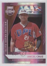 2021 Panini Elite Extra Edition Pink Angel Cruz #194 0o2b