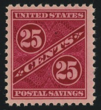 USA Scott# PS8, VF, Mint NH, SCV $36  (56961)