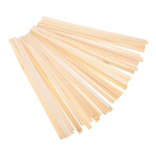 50 Pcs Handmade Bamboo Woven Material Bag Strips Basket Weaving Sticks