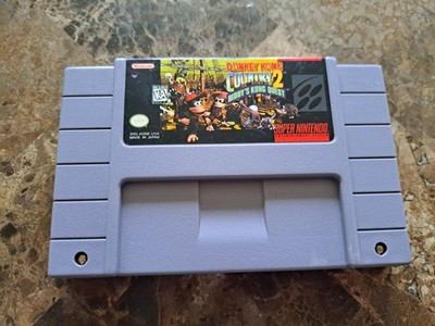 Donkey Kong Country 2: Diddy's Kong Quest Super Nintendo SNES Authentic  Working