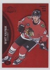 2021-22 Skybox Metal Universe Rookies PMG Red 49/100 Wyatt Kalynuk #164 0aq2
