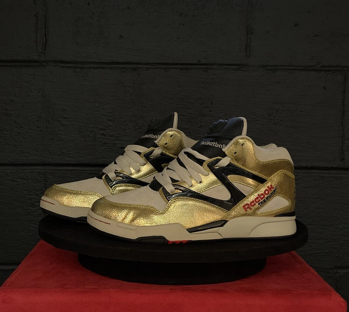 Reebok Pump Omni Lite Metallic Gold | eBay display picture 1