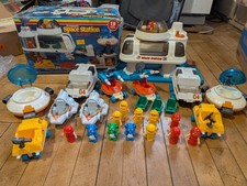 Vintage 1984 Playworld Toys Playmates Space Station Set No. 8000  Accessories