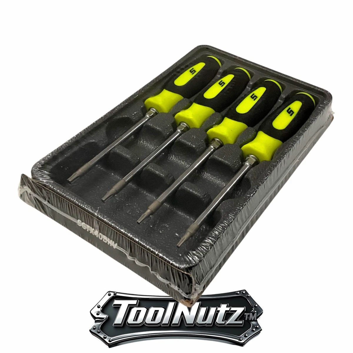 Snap-On Juego de destornilladores combinados de 7 piezas, 4 planos/3 Snap-On Juego de destornilladores combinados de 7 piezas, 4 planos/3
