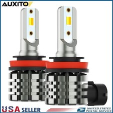 AUXITO Switchback H11 H16 H8 LED Fog Light Dual Color Yellow 3000K White 6000K D