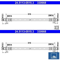 2X Bremsschlauch ATE 24.5113-0515.3 2 BremsschläUche Rechts Links Hinten