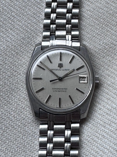 Orologio Universal Geneve Unisonic Diapason NESSUNA SPEDIZIONE VERSO USA