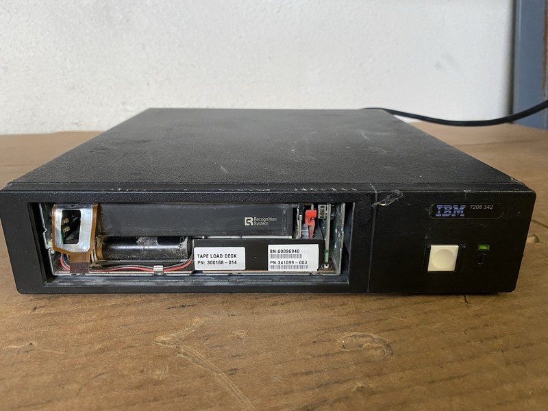 Genuine IBM 20/40 GB 8mm Mammoth Tape Drive 7208-342 External Tape Drive