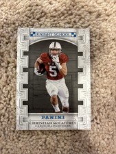 2017 Panini - Knight School Christian McCaffrey #KNS-CM (RC)