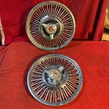 Ford Fairlane Galaxie Falconwire Spinner 13 In Hubcaps