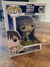 Funko Pop  Star Wars  363 Luke Skywalker & Yoda Dagobah 40th Anniversary Empire