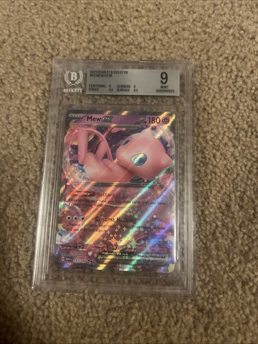 Mew ex graded BGS 9 for sale on eBay