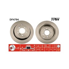 Disque de frein Land Rover RANGE ROVER SPORT