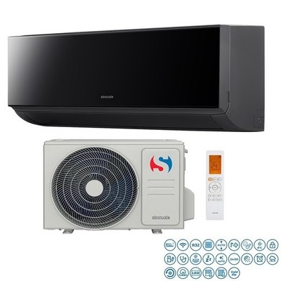 Klimaanlage Sinclair SKY (SIM+SOM)-09BS3B, WiFi, R32   2,7 kW