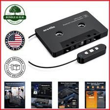 Arsvita 5.1 Bluetooth Cassette Adapter, Car Audio Bluetooth Cassette Receiver, C
