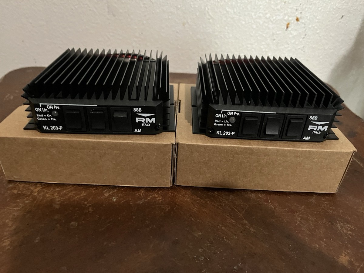 アマチュア無線用 HFパワーブースター KL 203-P 2 X RM Italy KL-203P HF Linear Amplifier's Brand New | eBay